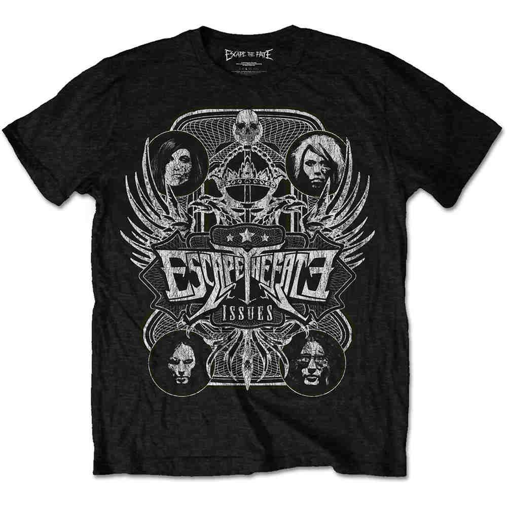 Escape The Fate - Issues Heren Tshirt - Zwart Product image